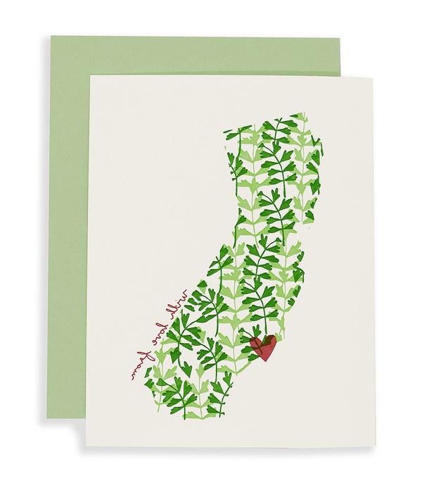 With Love From Santa Barbara, California Card